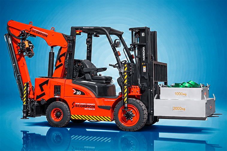 Empilhadeira Munck Scorpion a Diesel