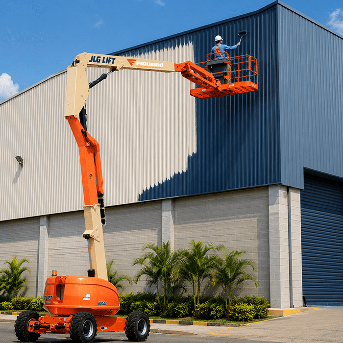 jlg 600aj 2 pintura